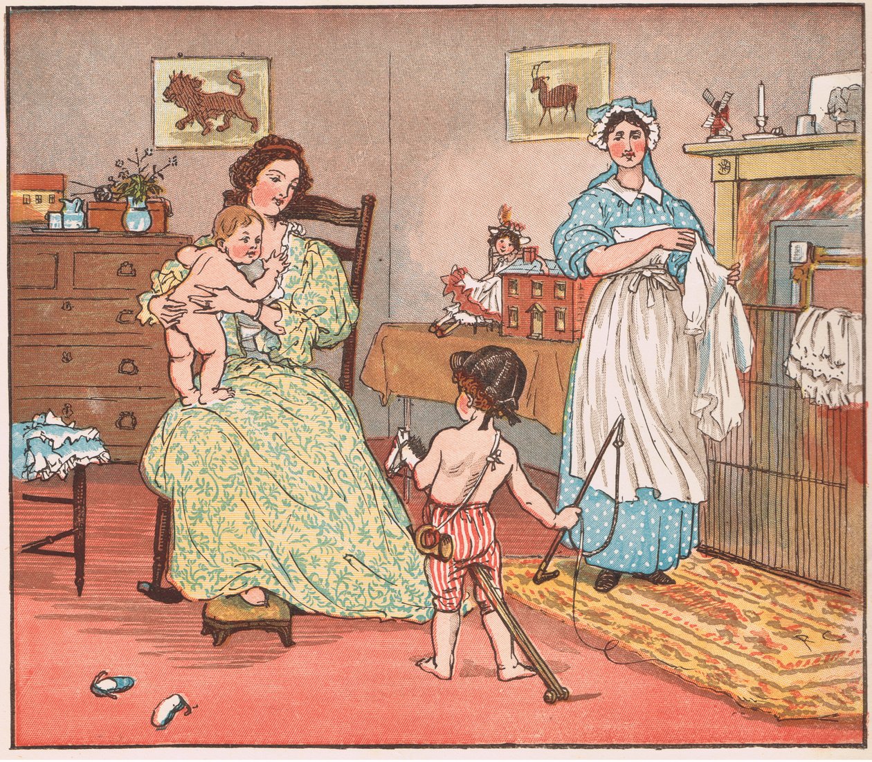 güle güle bebeğim by Randolph Caldecott