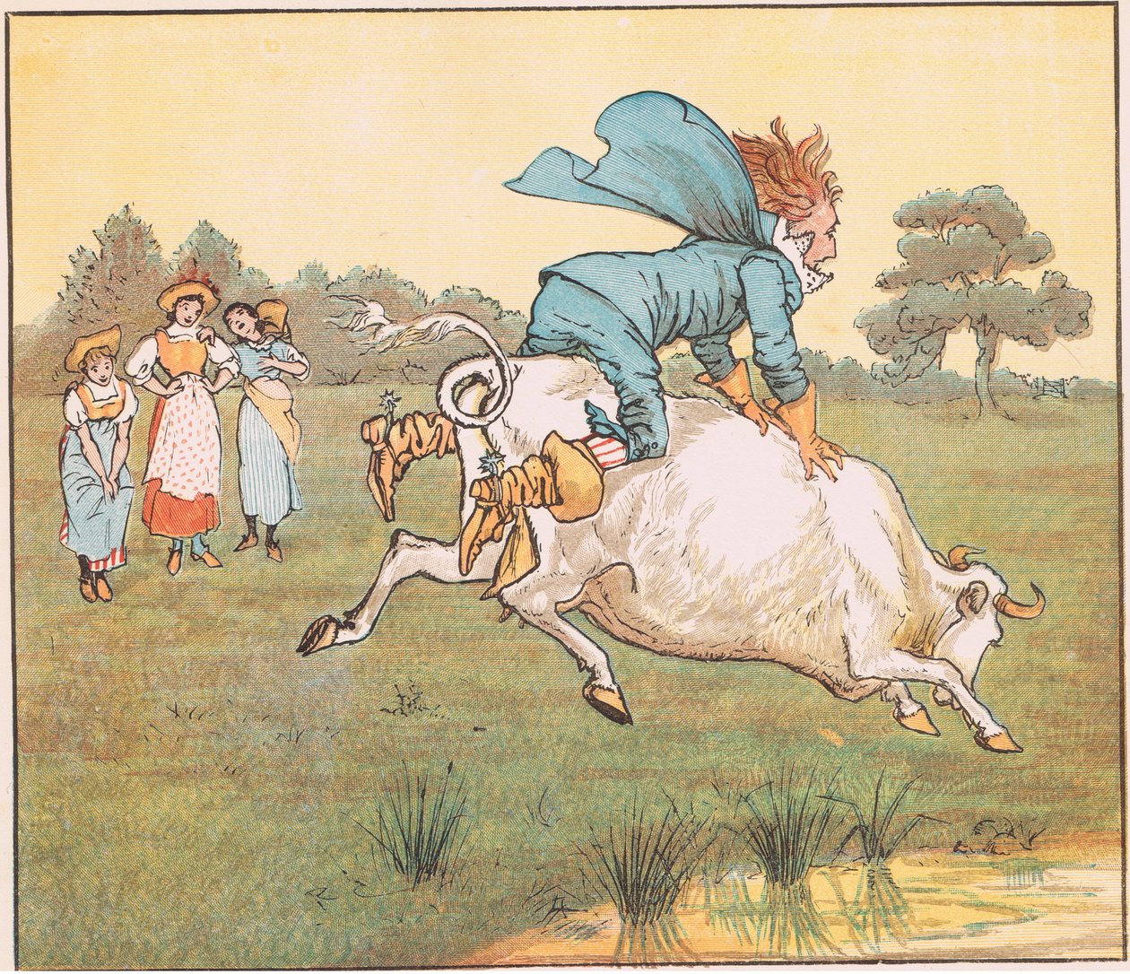 Kimse size sormadı efendim! dedi by Randolph Caldecott