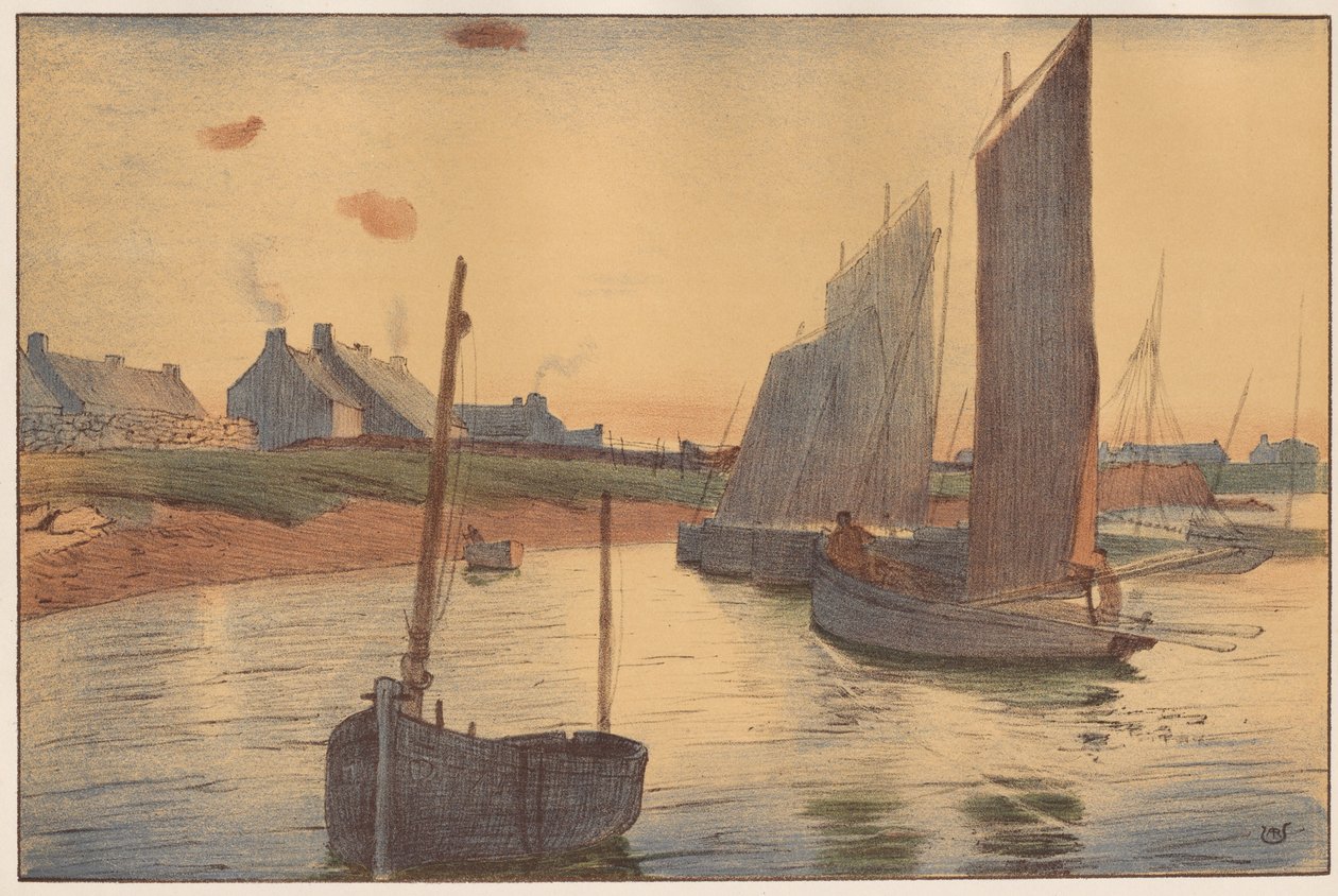 Denizde Hüzün, 1898. by Raoul André Ulmann