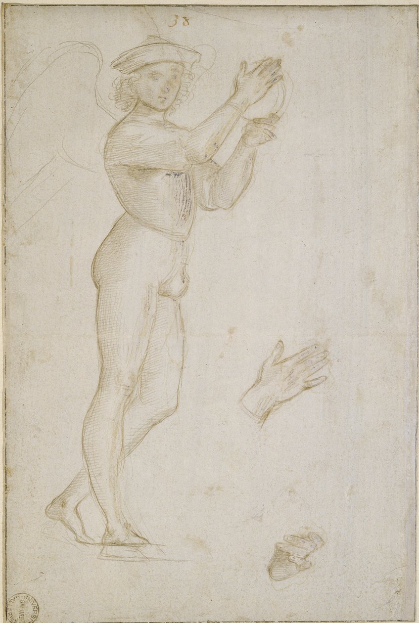 İki Çalışma by Raffaello Sanzio Raphael