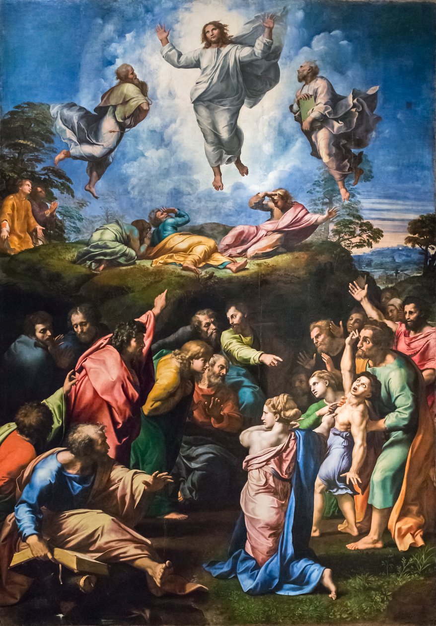 Başkalaşım (panel üzerine yağ) by Raphael (1483 1520)