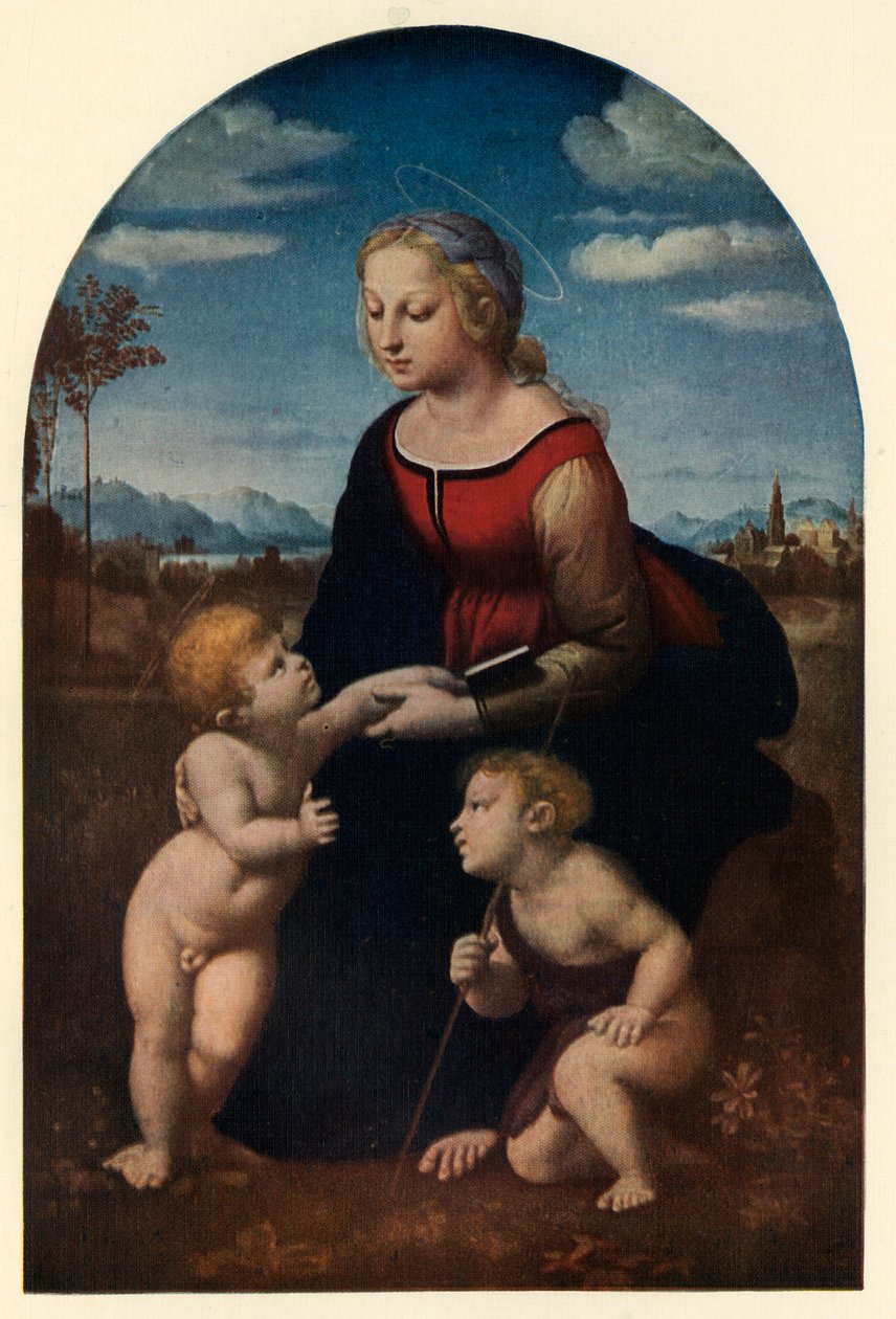 Güzel Bahçıvan, 1507, c1912 by Raffaello Sanzio Raphael