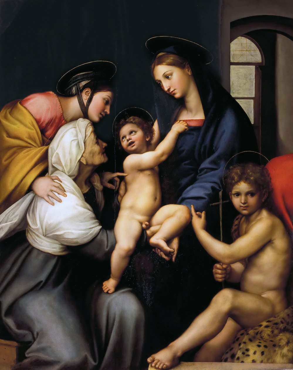 Damgalı Madonna, 1513-1514. by Raphael