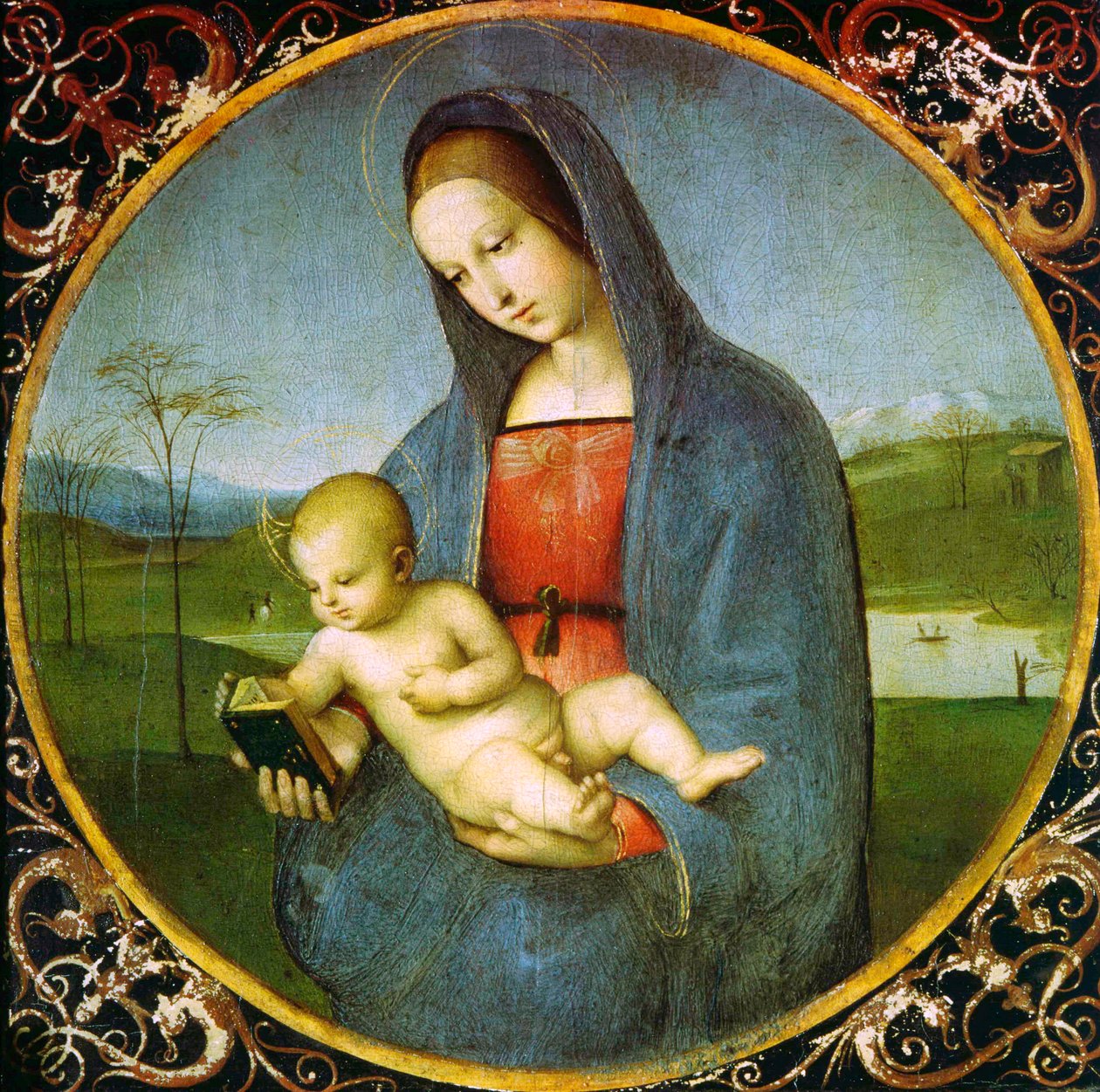 'Madonna Conestabile', 1502-1503. by Raphael