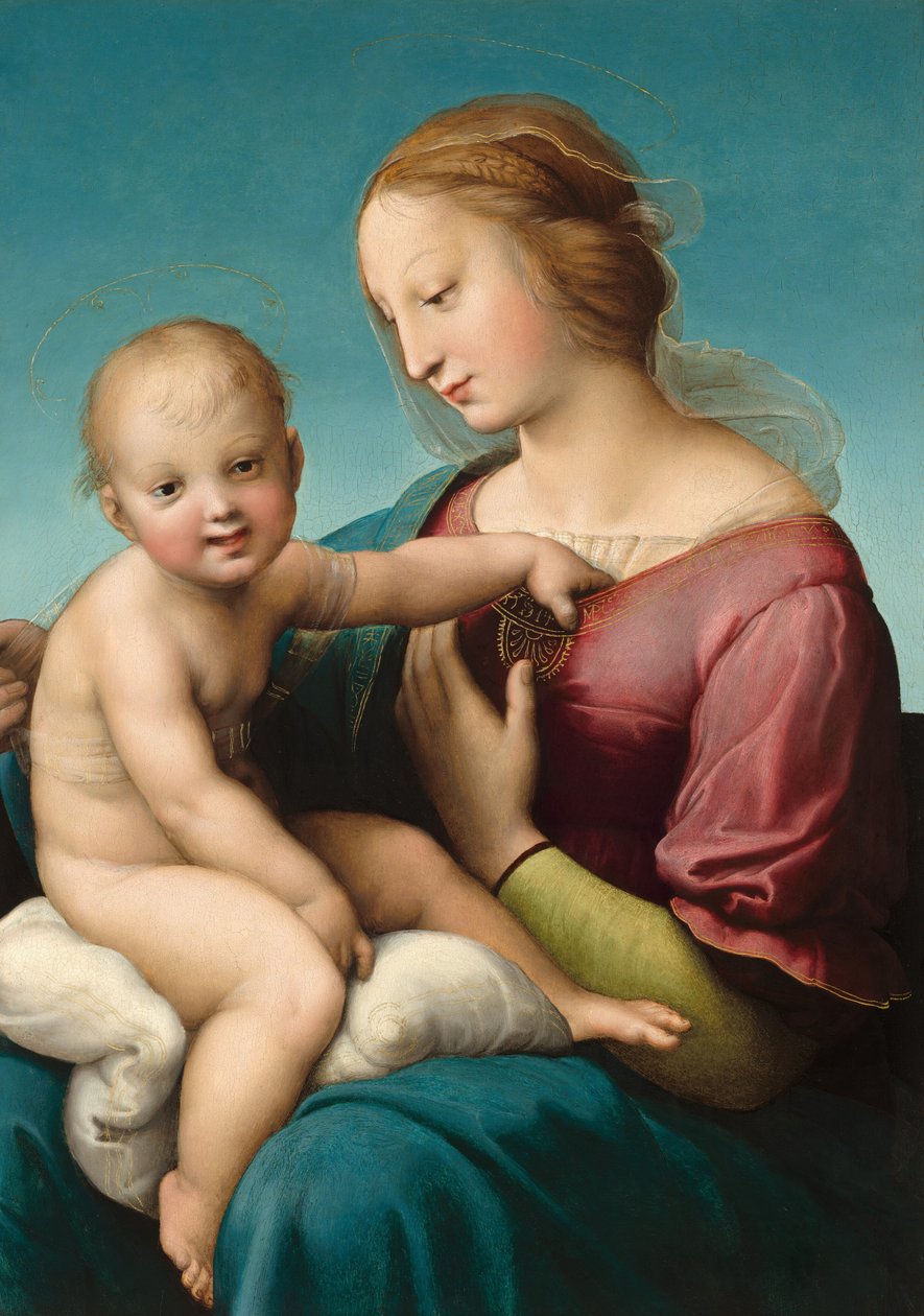 Niccolini-Cowper Madonna, 1508. by Raphael