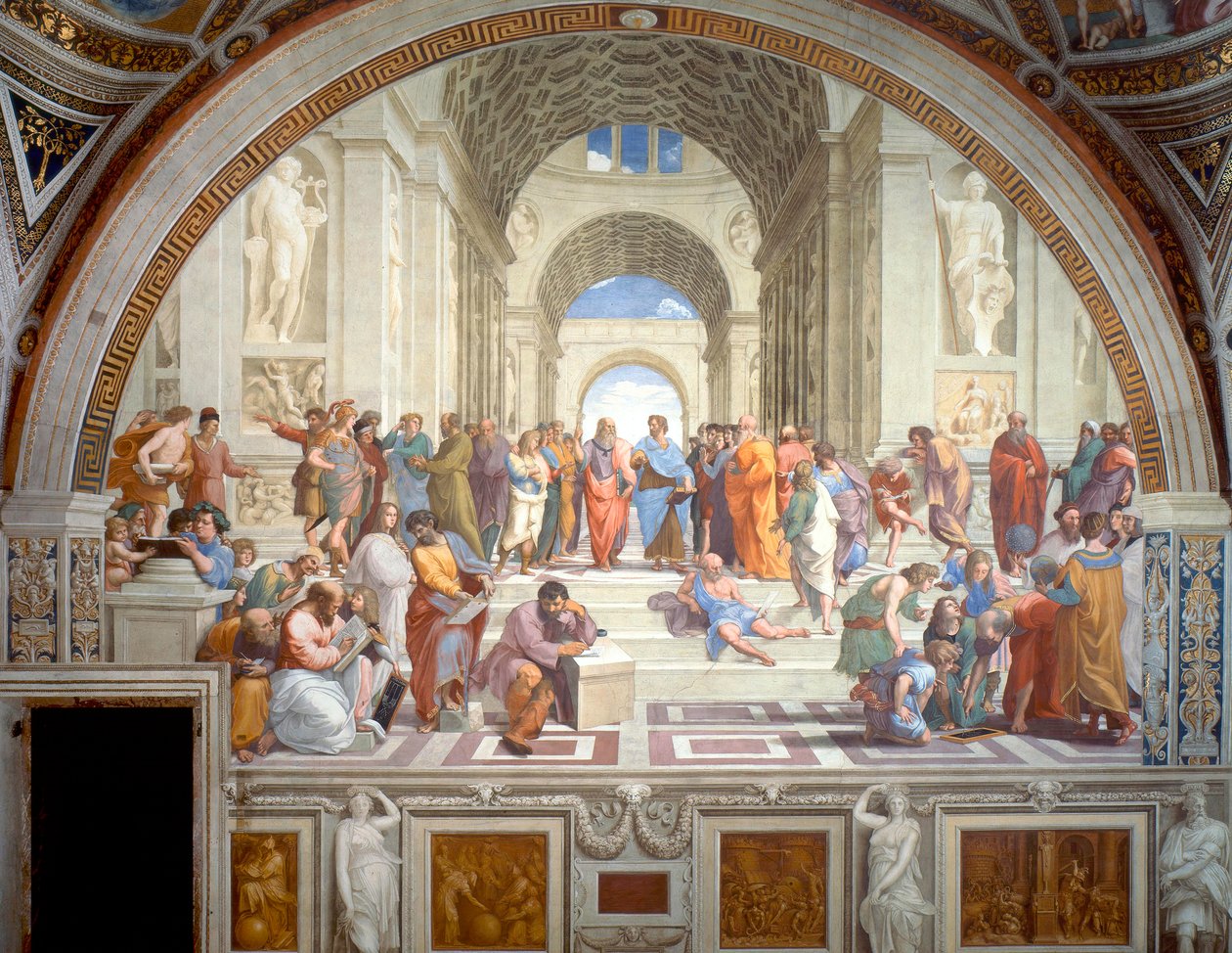 Atina Okulu, 1509-1511. by Raphael