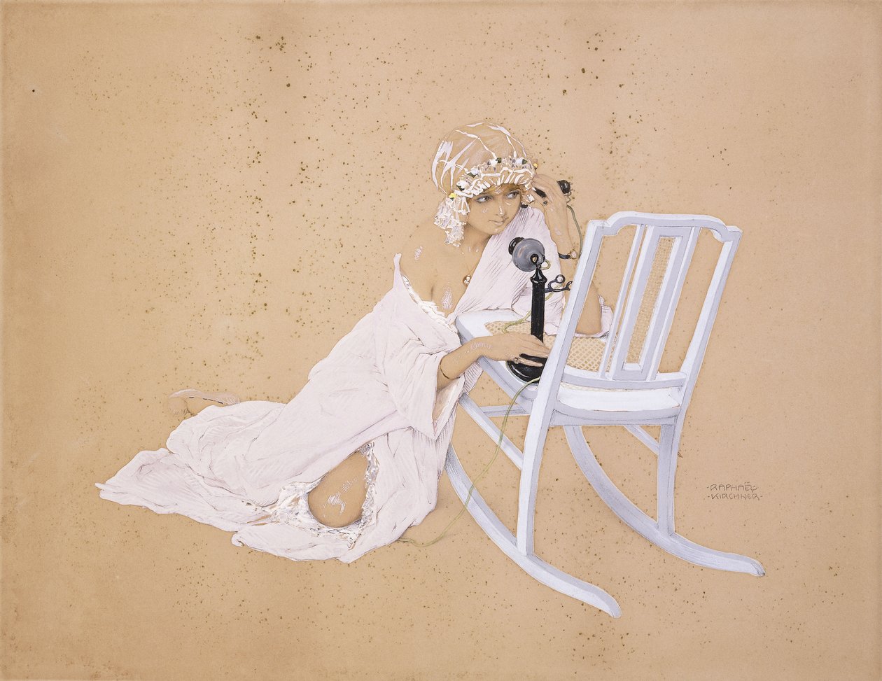 Konuşma, by Raphael Kirchner