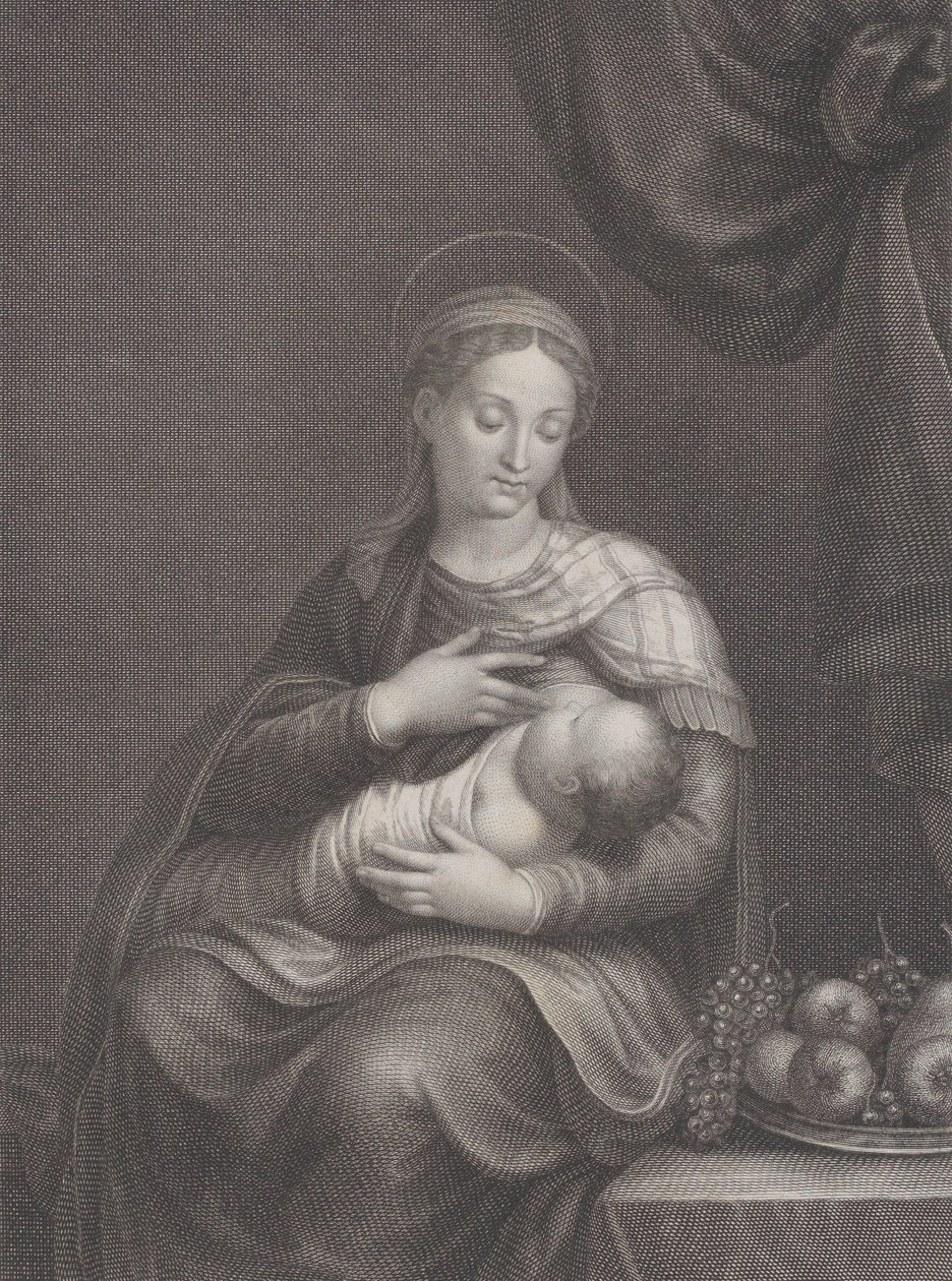 Madonna del Latte, 1815. by Raphael Morghen