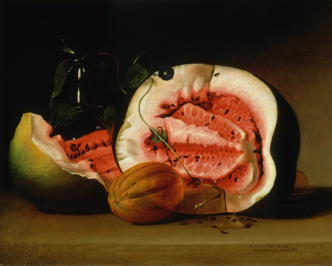Kavunlar ve Sabah Zaferleri, 1813 by Raphaelle Peale