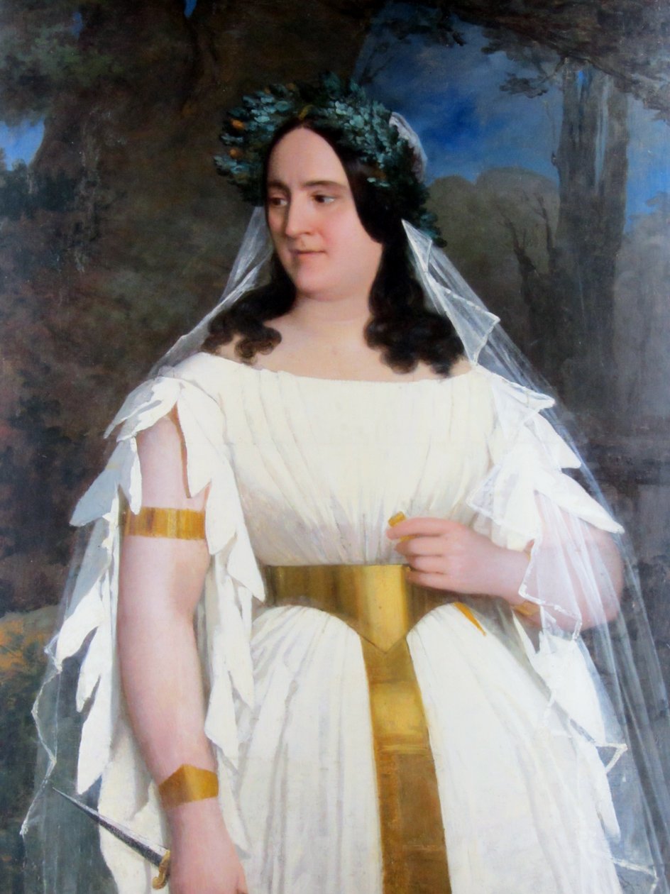 Adelaida Corradi de Pantanelli Norma olarak by Raymond Auguste Quinsac Monvoisin