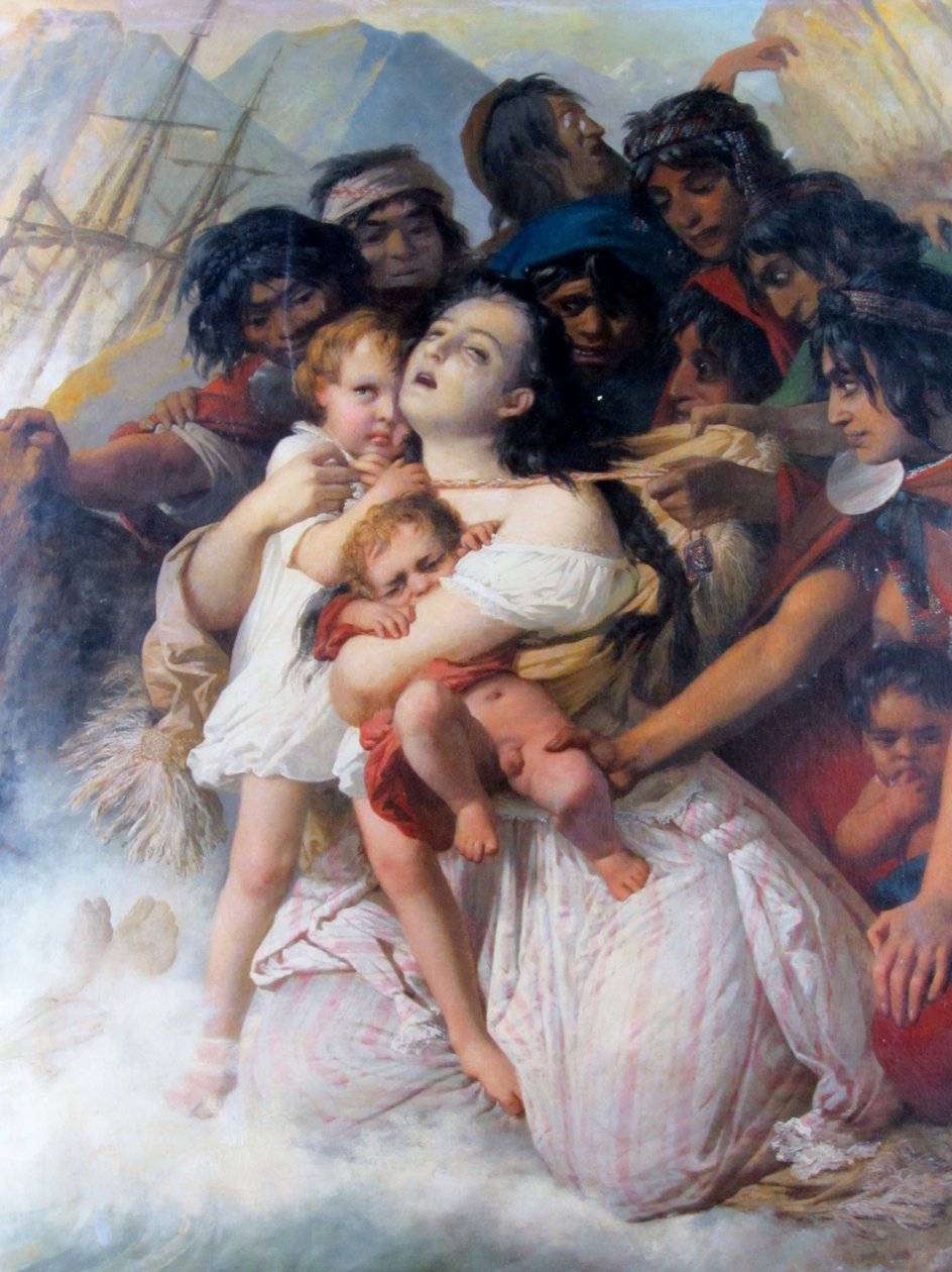 "Genç Daniel" gemisinin enkazı by Raymond Auguste Quinsac Monvoisin