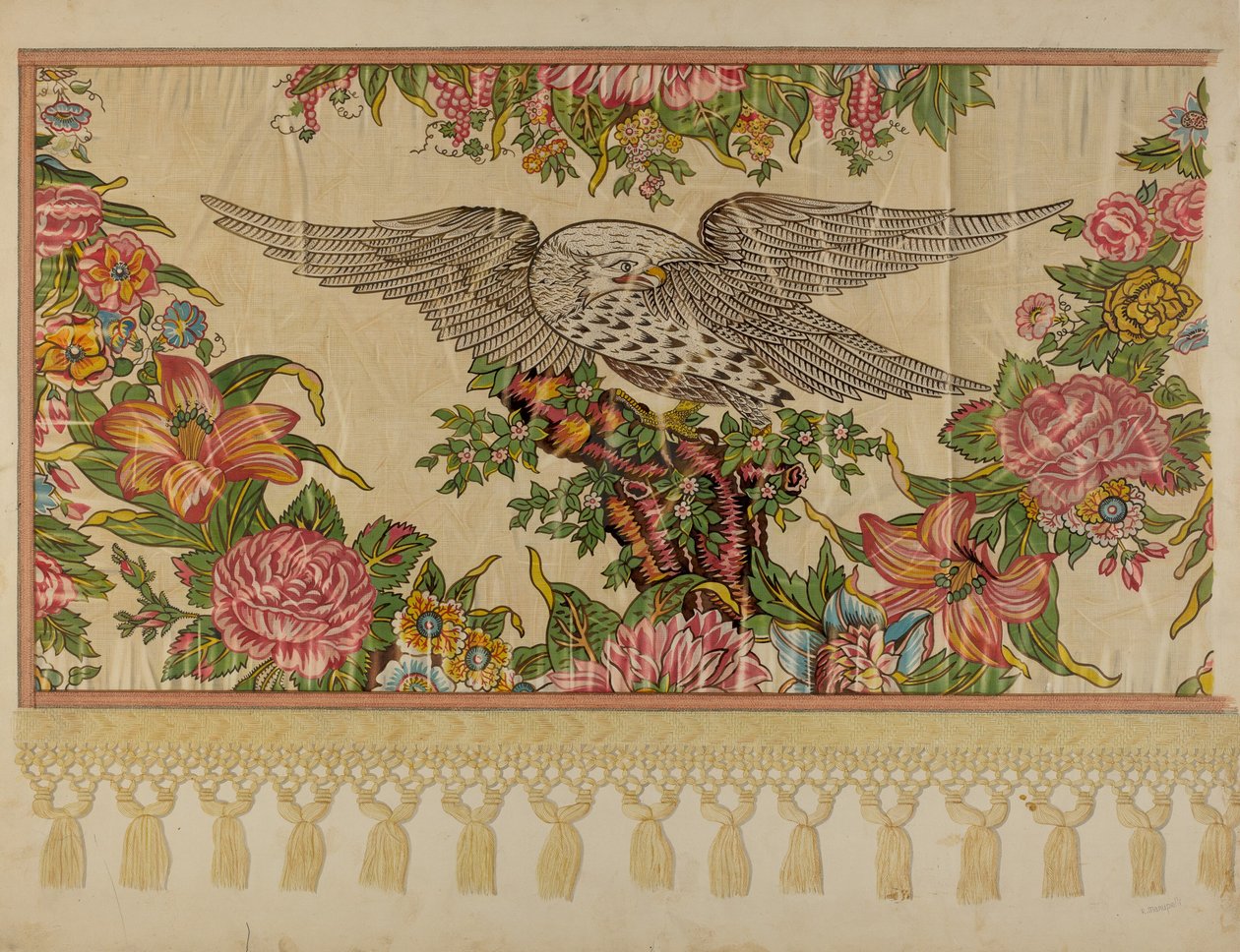 Poster Yatak için Chintz Valance by Raymond Manupelli