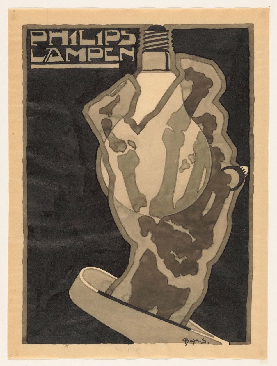 Philips lambalar by Reijer Stolk (signed by artist)