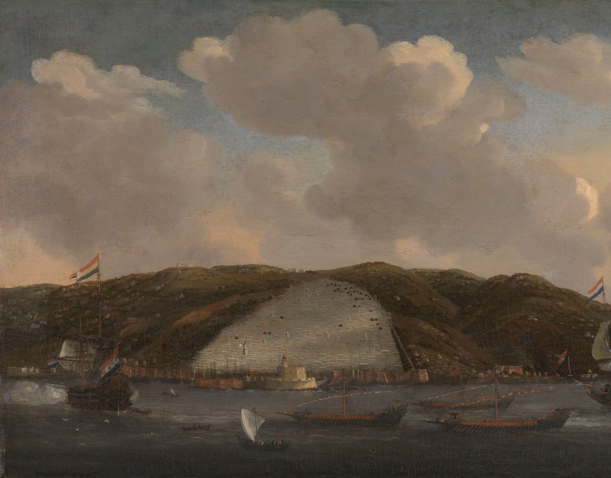 Cezayir manzarası by Reinier Nooms (signed by artist)