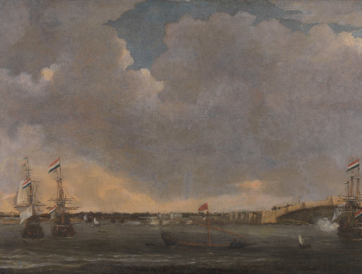 Trablus manzarası by Reinier Nooms (signed by artist)