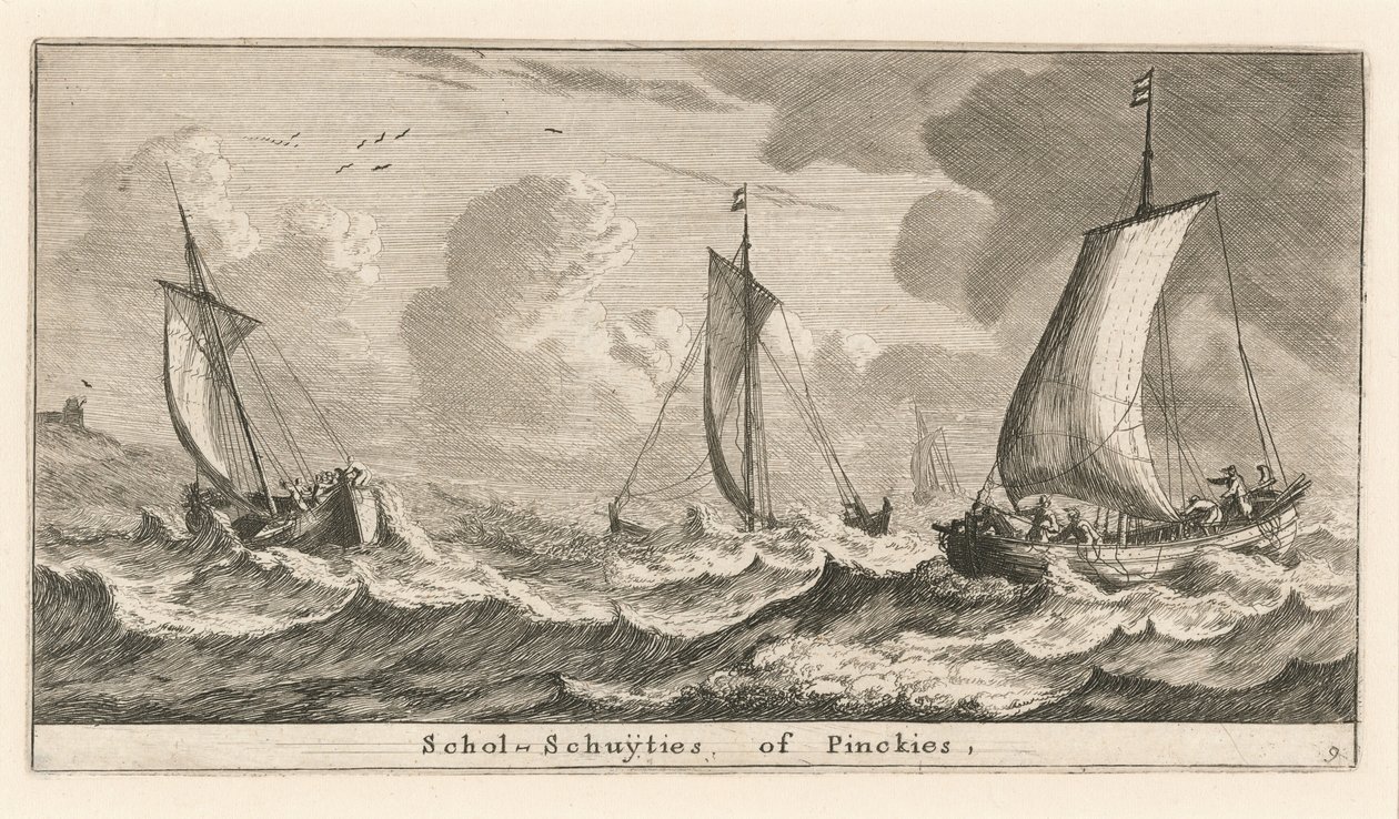 "Scholshuiten" veya "Pembe" by Reinier Nooms, called Zeeman
