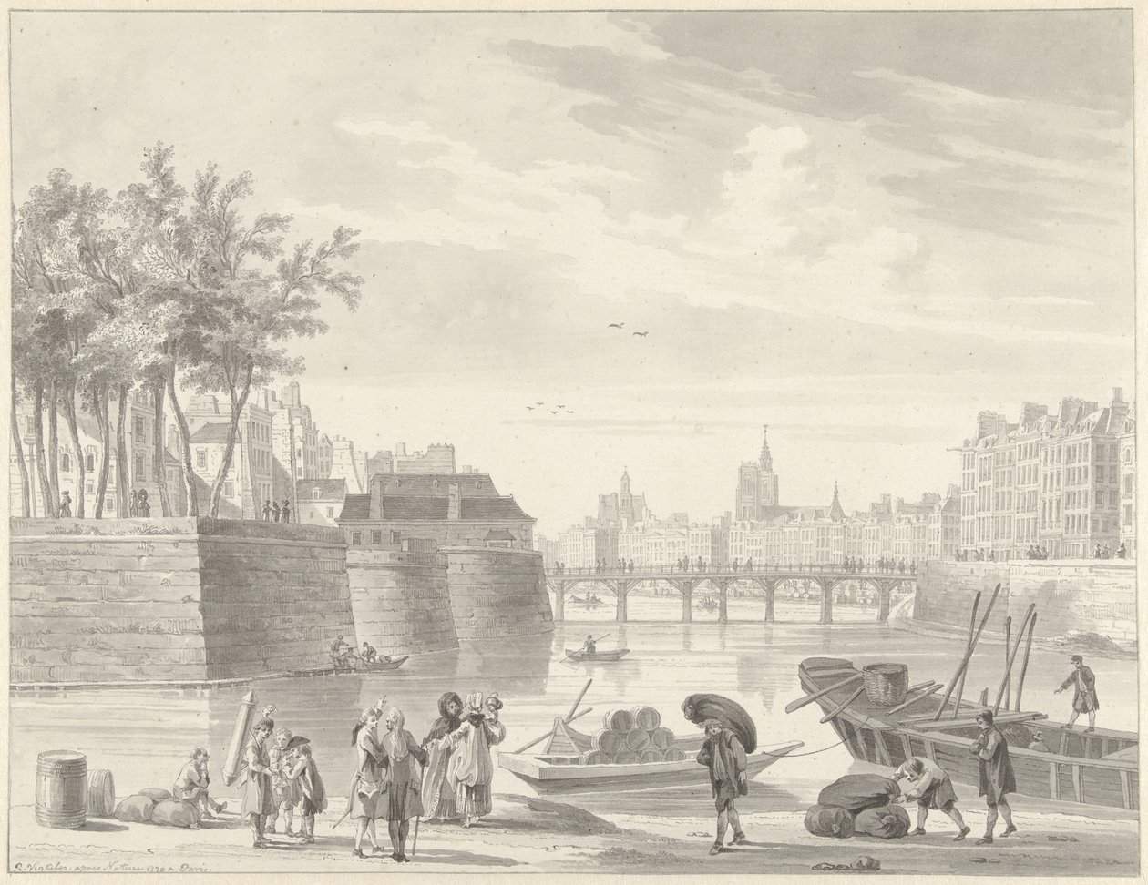 Pont Rouge, Paris