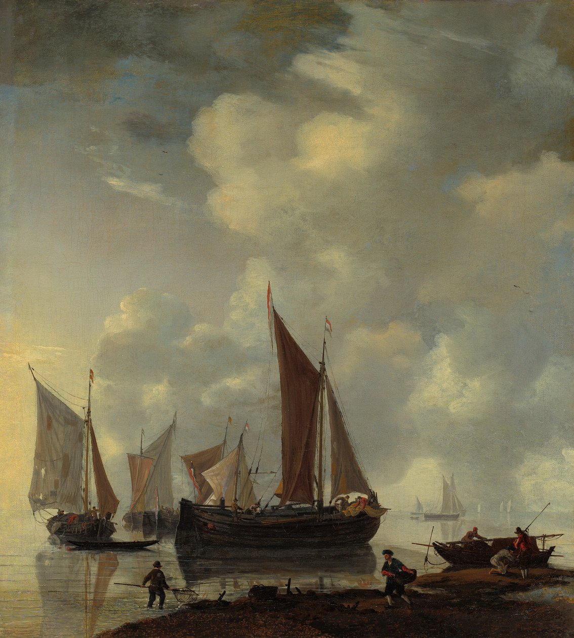 Sahil Manzarası, 17. yüzyılın ortalarında. by Reinier Zeeman