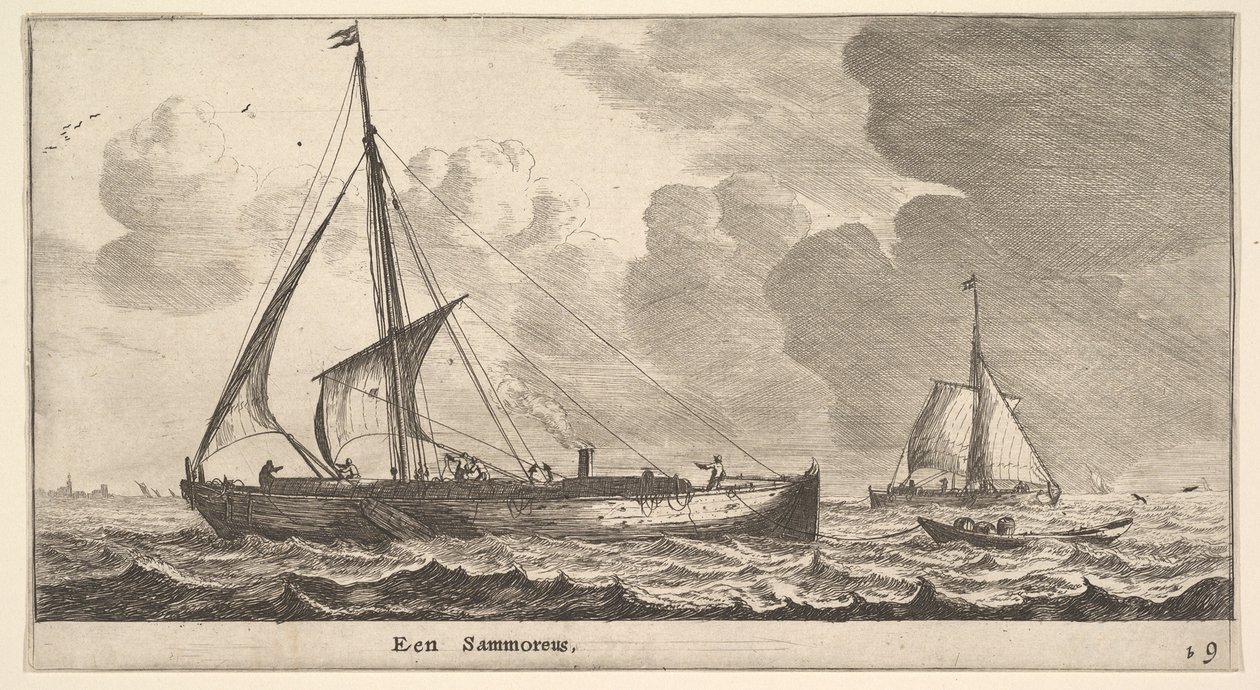 Bir Samuryalı, 17. yüzyıl. by Reinier Zeeman
