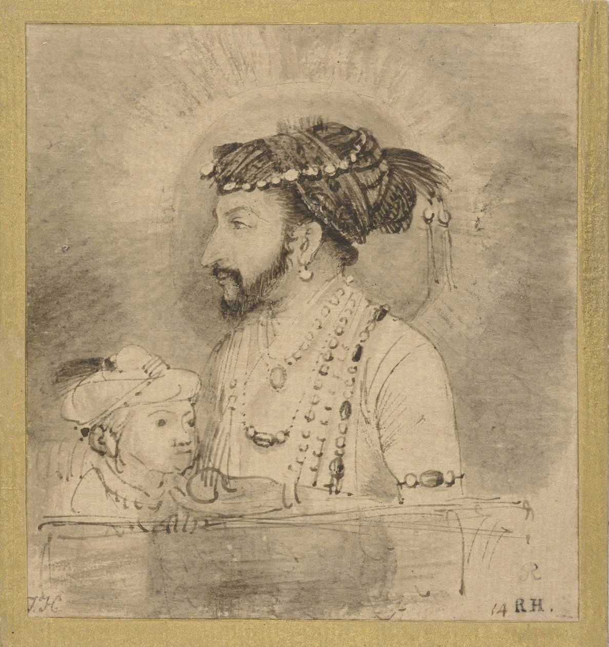 Şah Cihan ve Oğlu, c.1656-58 by Rembrandt van Rijn