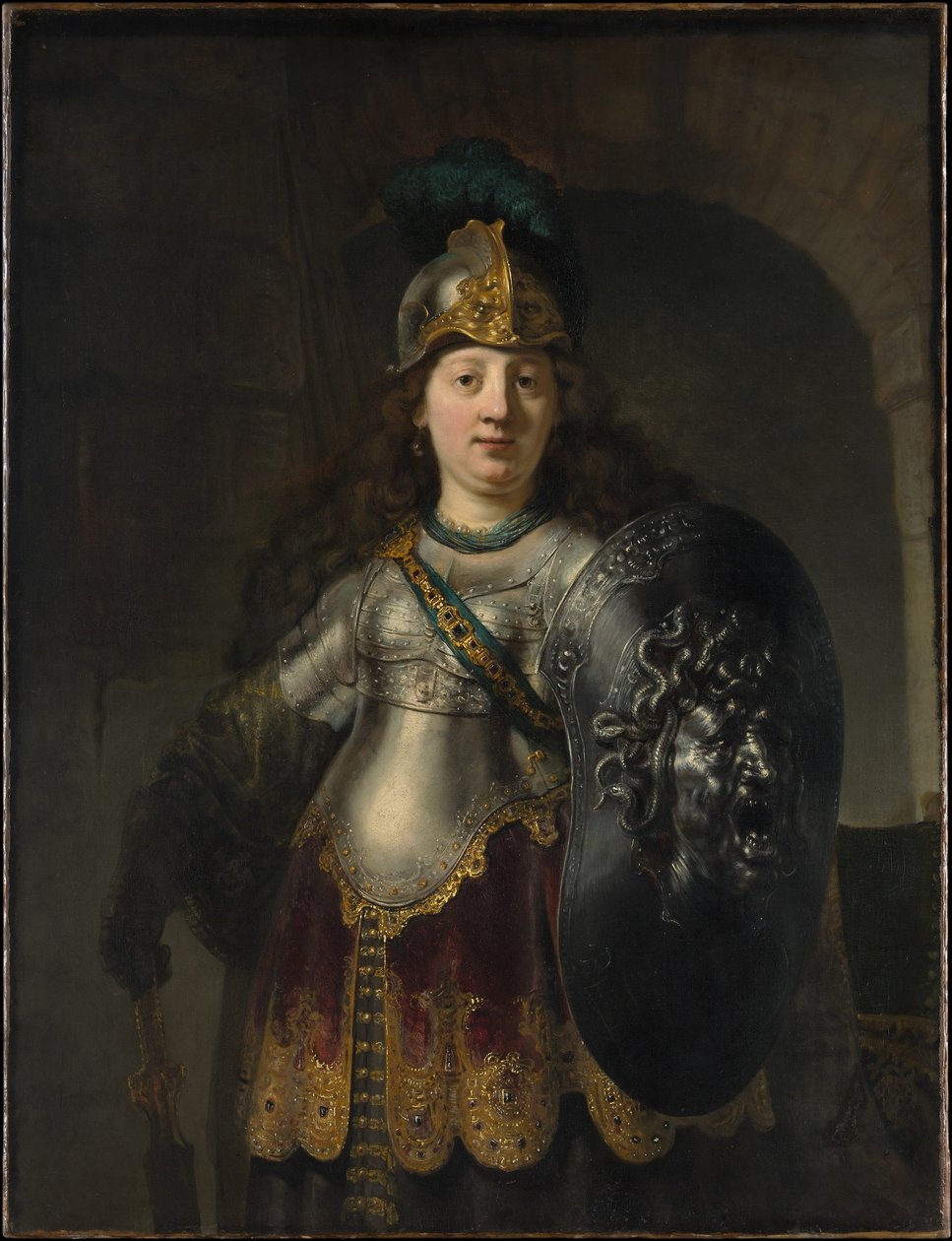 Bellona by Rembrandt van Rijn