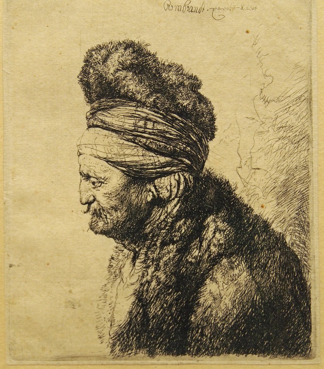 İkinci Doğu Kafası by Rembrandt van Rijn