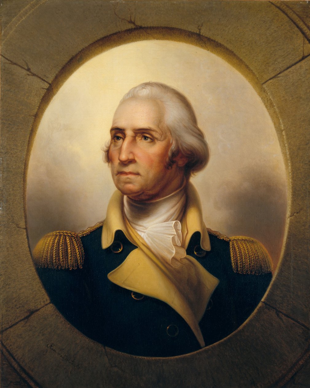 George Washington, yaklaşık 1846. by Rembrandt Peale