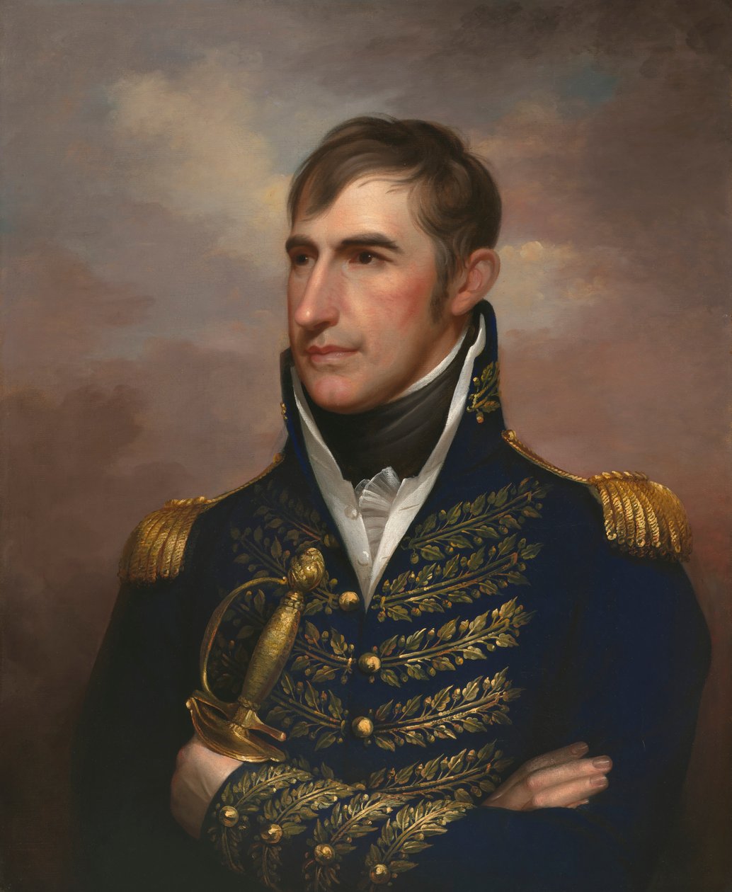 William Henry Harrison, c. 1813. by Rembrandt Peale