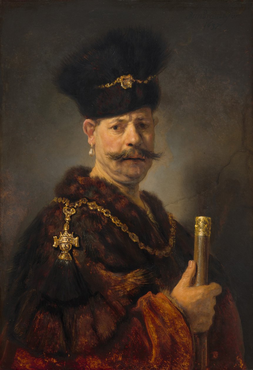 Polonyalı Asilzade by Rembrandt van Rijn