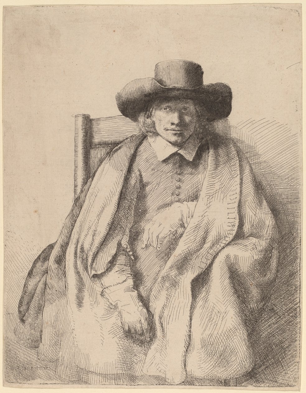 Clement de Jonghe by Rembrandt van Rijn