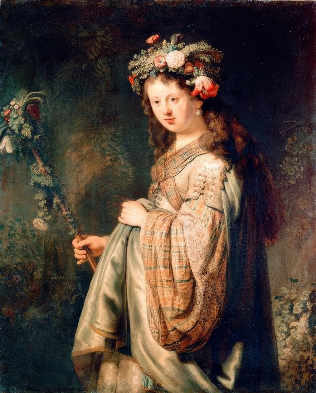 bitki örtüsü by Rembrandt van Rijn