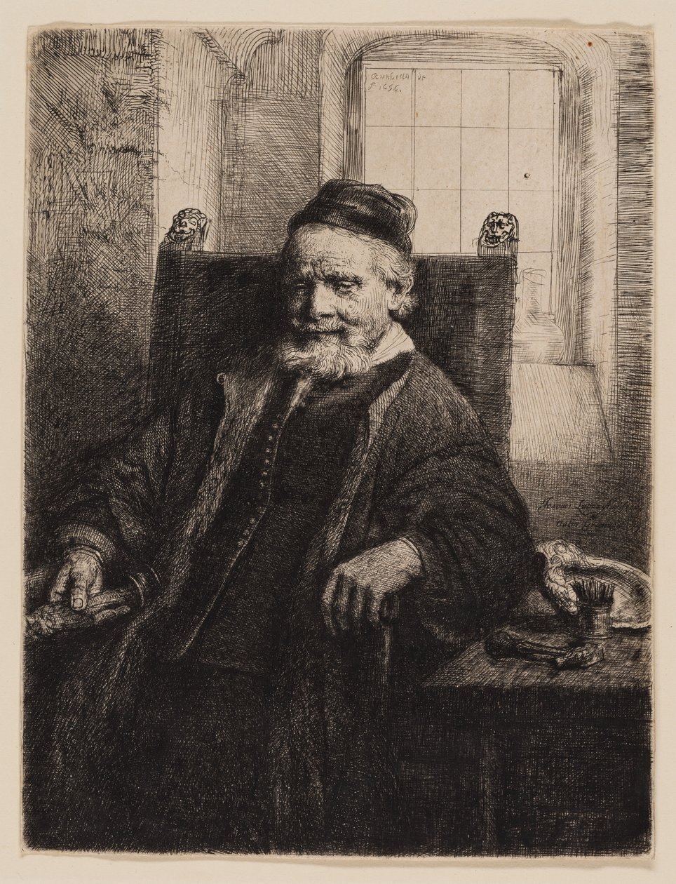 Jan Lutma, Kuyumcu by Rembrandt van Rijn