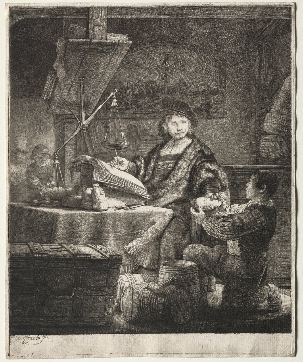 Ocak Uytenbogaert by Rembrandt van Rijn