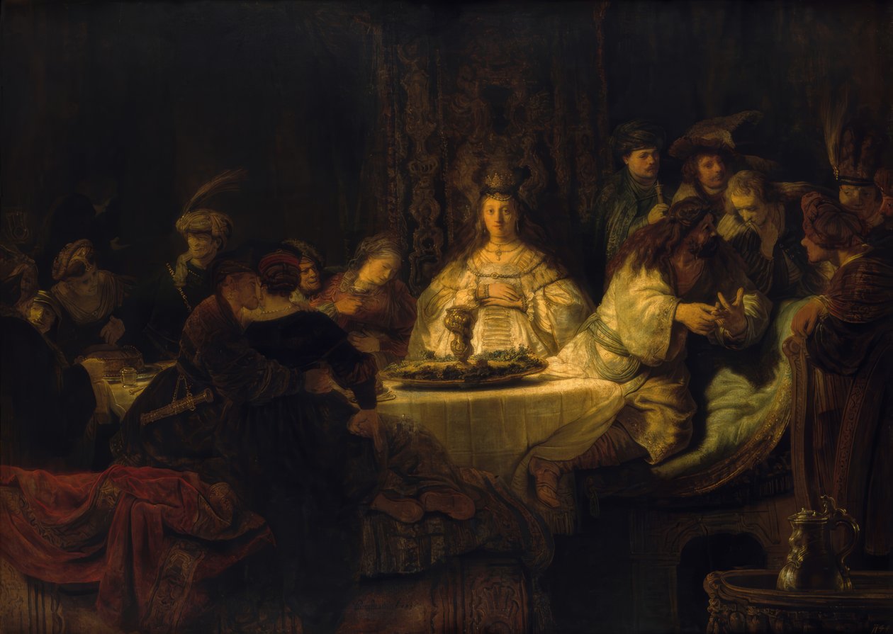Simpsonlar Hochzeit by Rembrandt van Rijn
