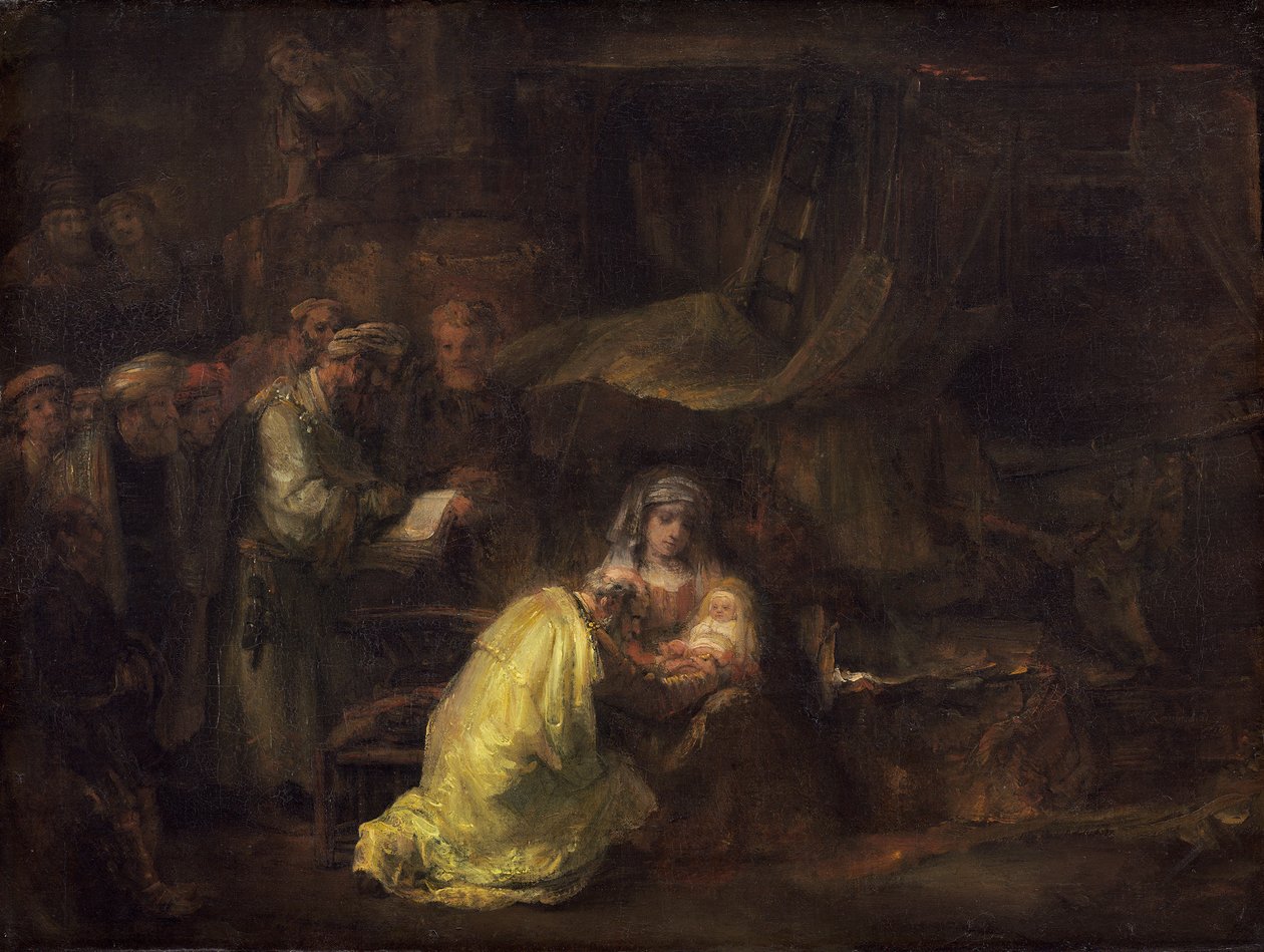 Sünnet, 1661 by Rembrandt van Rijn