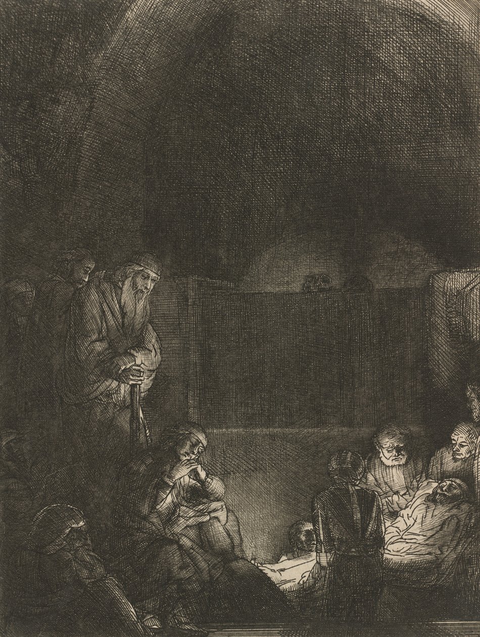 Mezar, c. 1654. by Rembrandt van Rijn