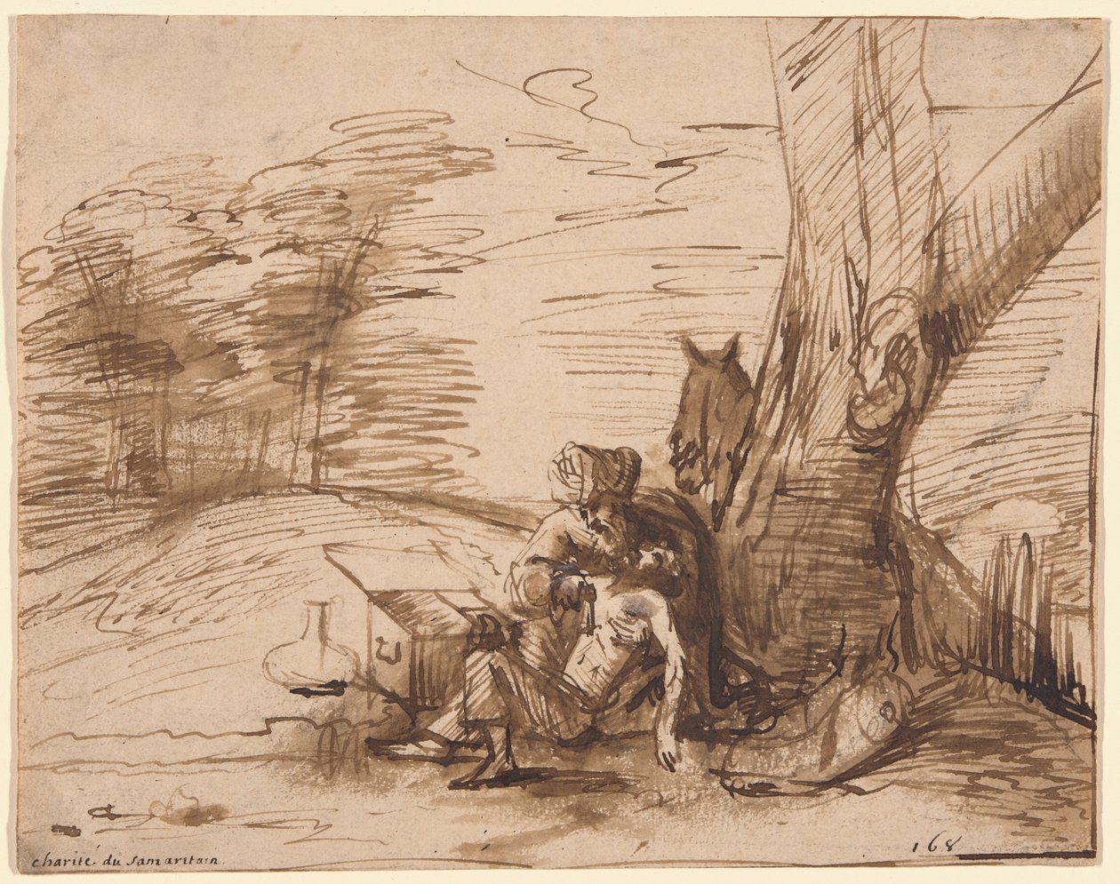İyi Samiriyeli by Rembrandt van Rijn