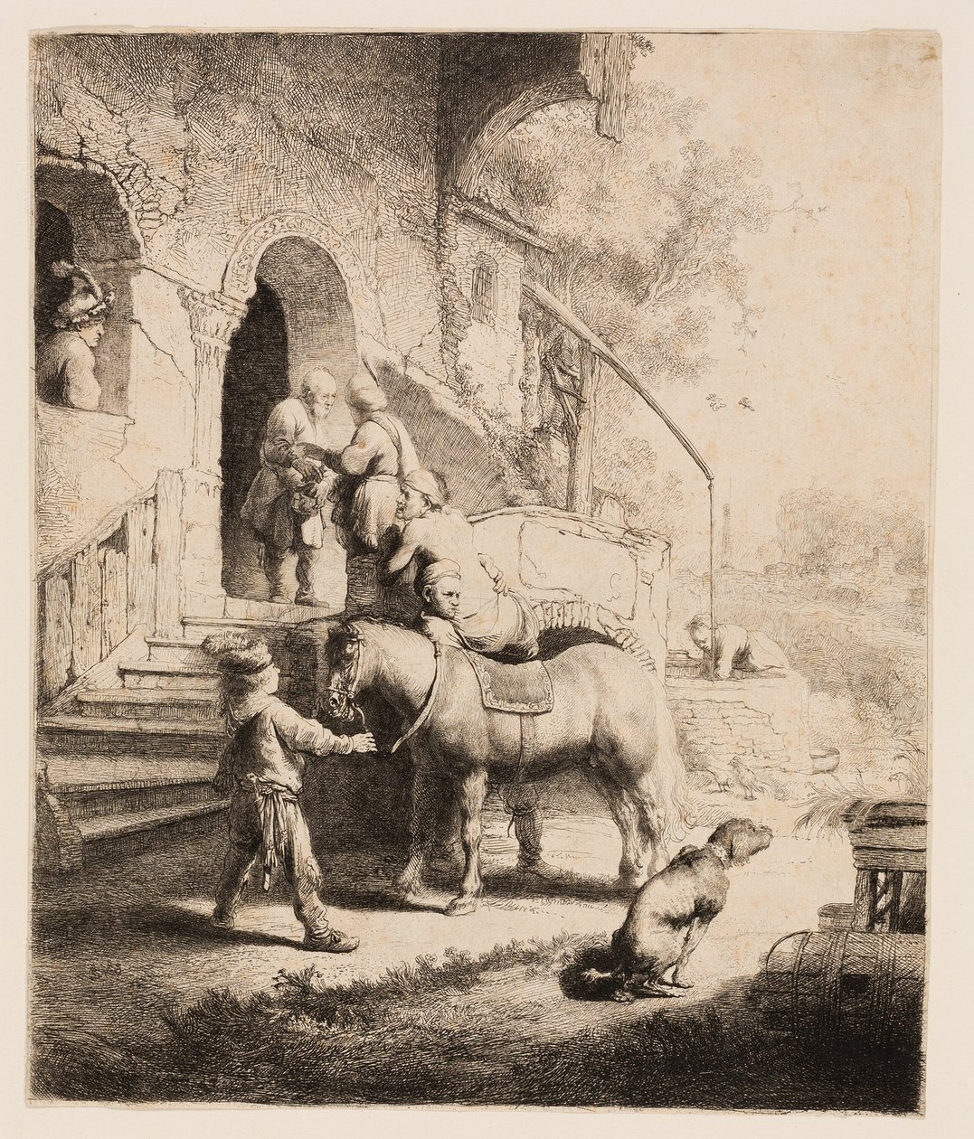 İyi Samiriyeli by Rembrandt van Rijn