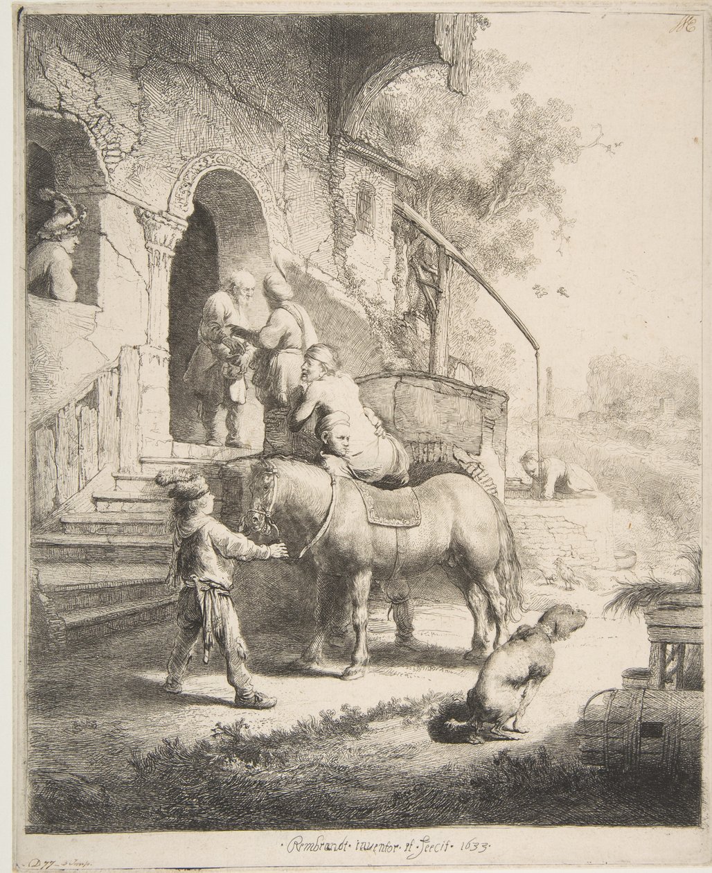 İyi Samiriyeli, 1633. by Rembrandt van Rijn