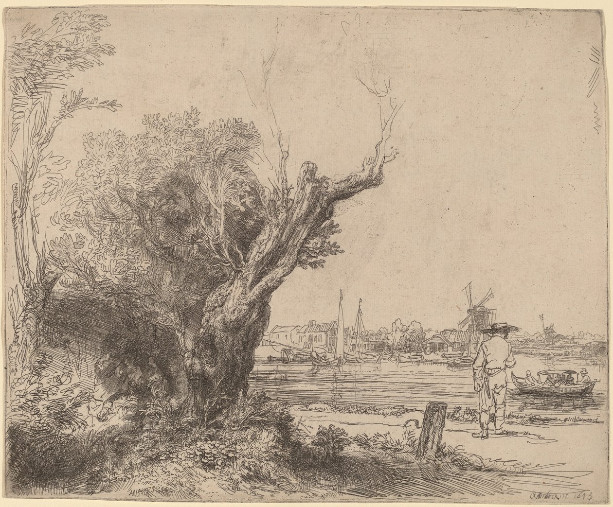 Omval by Rembrandt van Rijn