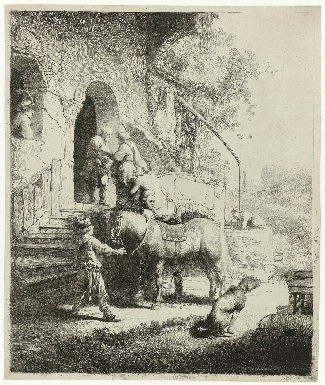 iyi Samiriyeli by Rembrandt van Rijn