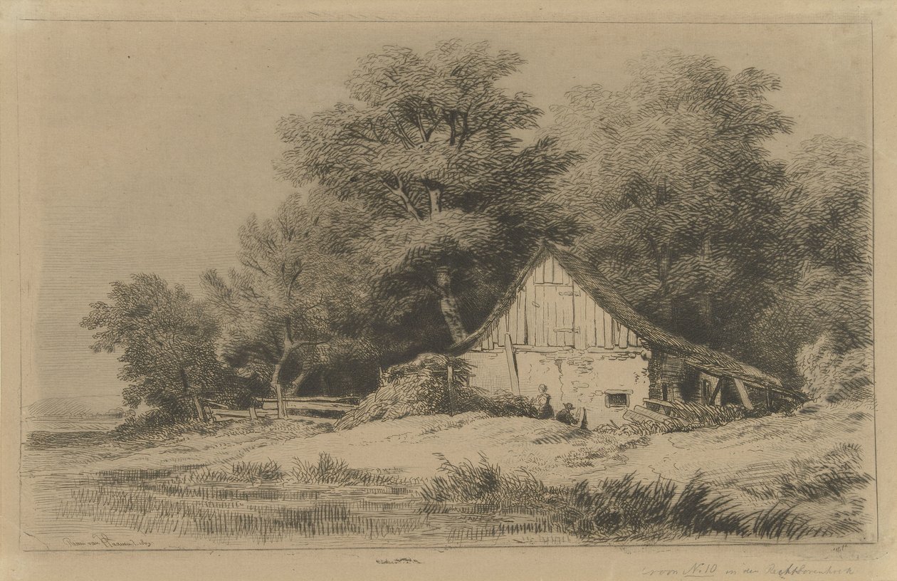 rıhtımdaki ahır by Remigius Adrianus Haanen