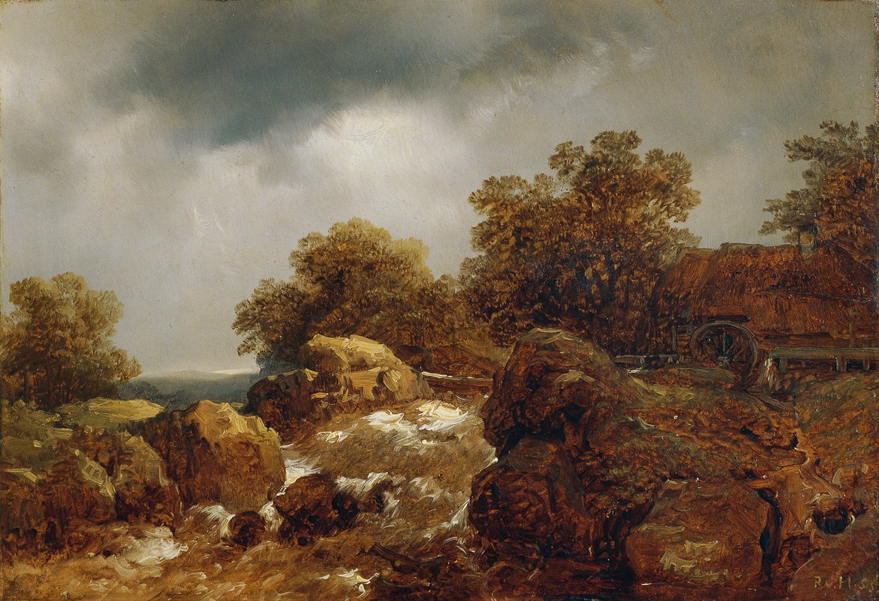 kayalık manzara by Remigius Adrianus van Haanen