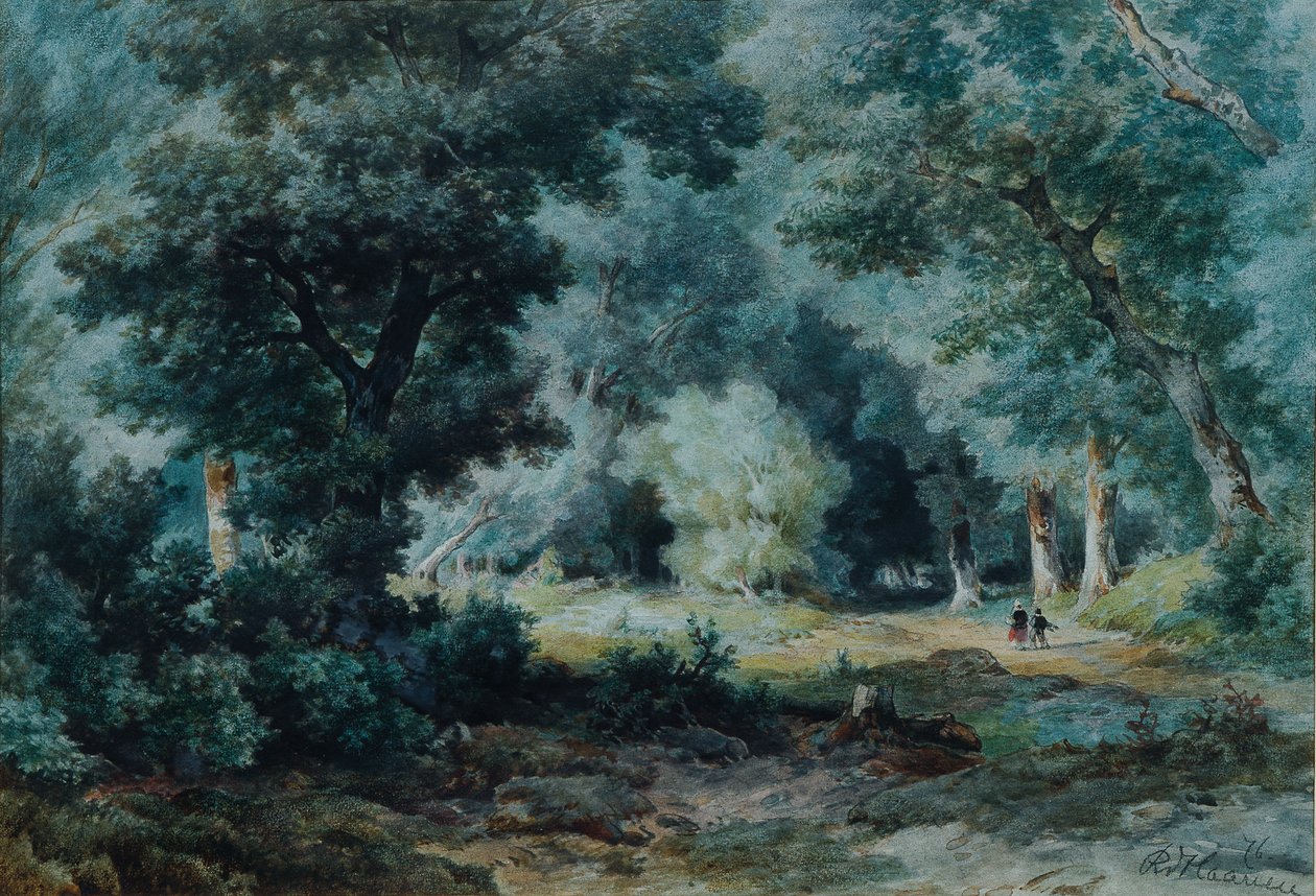 Waldinneres by Remigius Adrianus van Haanen