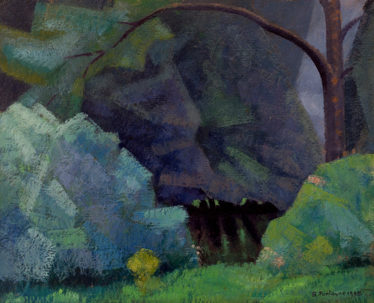 St Pére sous Vézelay'daki Tedavi by René Fontayne