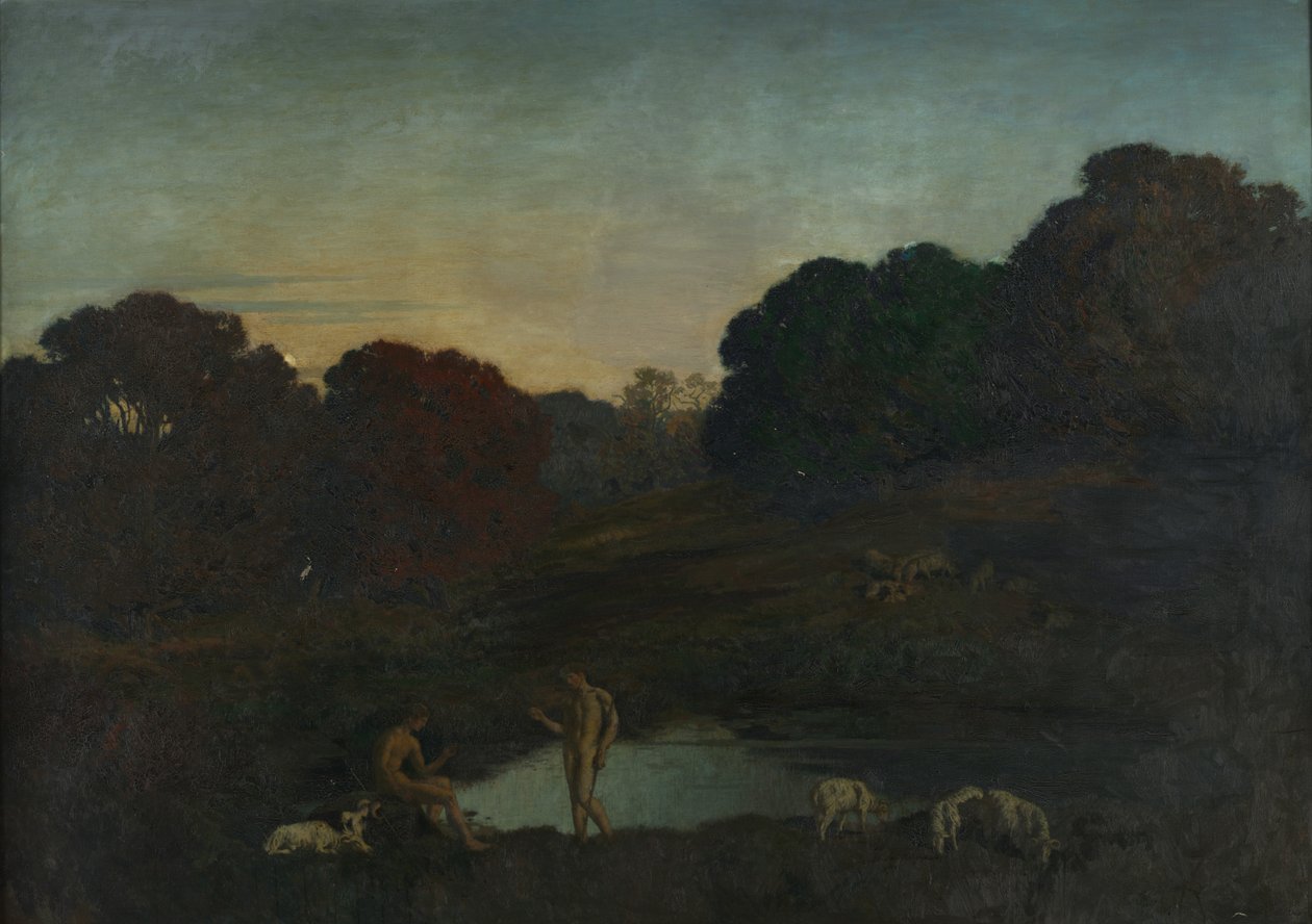 pastoral sahne by René Ménard
