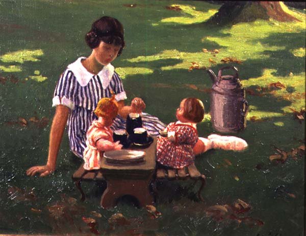 Çay Partisi by Rene Choquet
