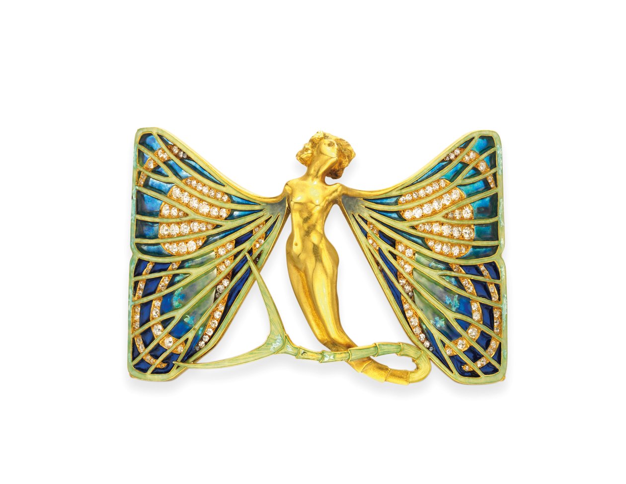 Art Nouveau "Sylph" köpek tasması, c.1900 by Rene Jules Lalique