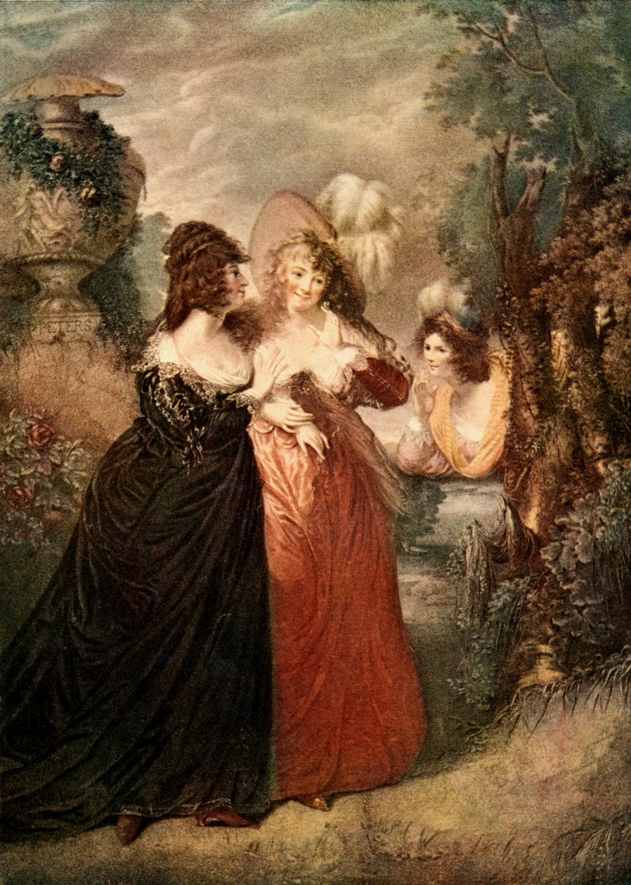 Shakespeare komedisi Çok Ado by Rev. Matthew William Peters