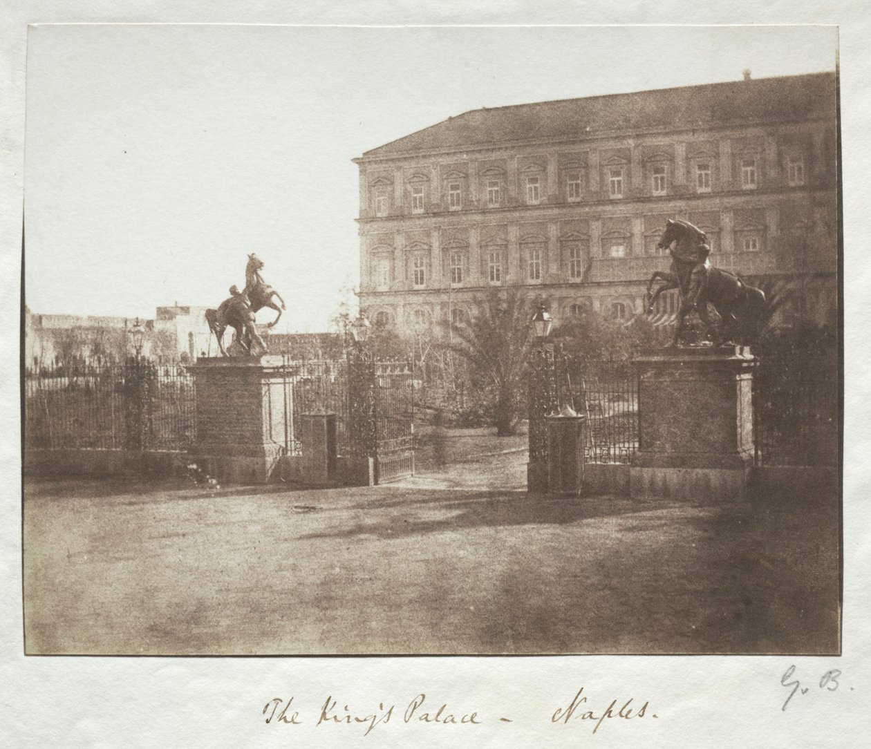 Kral Sarayı, Napoli by Reverend George Wilson Bridges